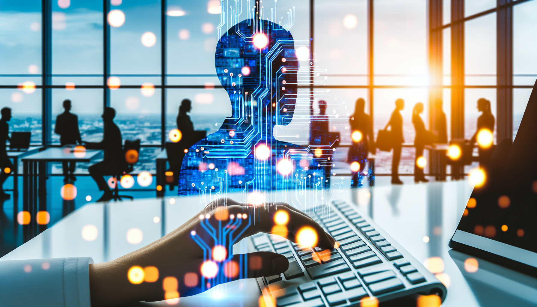 Automated content creation vs manual content: why automated SEO content wins for growing businesses - AI-generated illustration for Launchmind