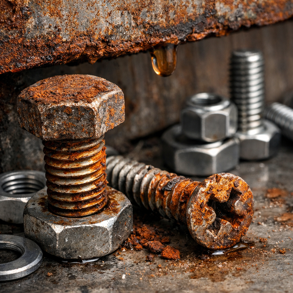 RVS-bevestigers roesten tóch: oorzaken en slimme preventie