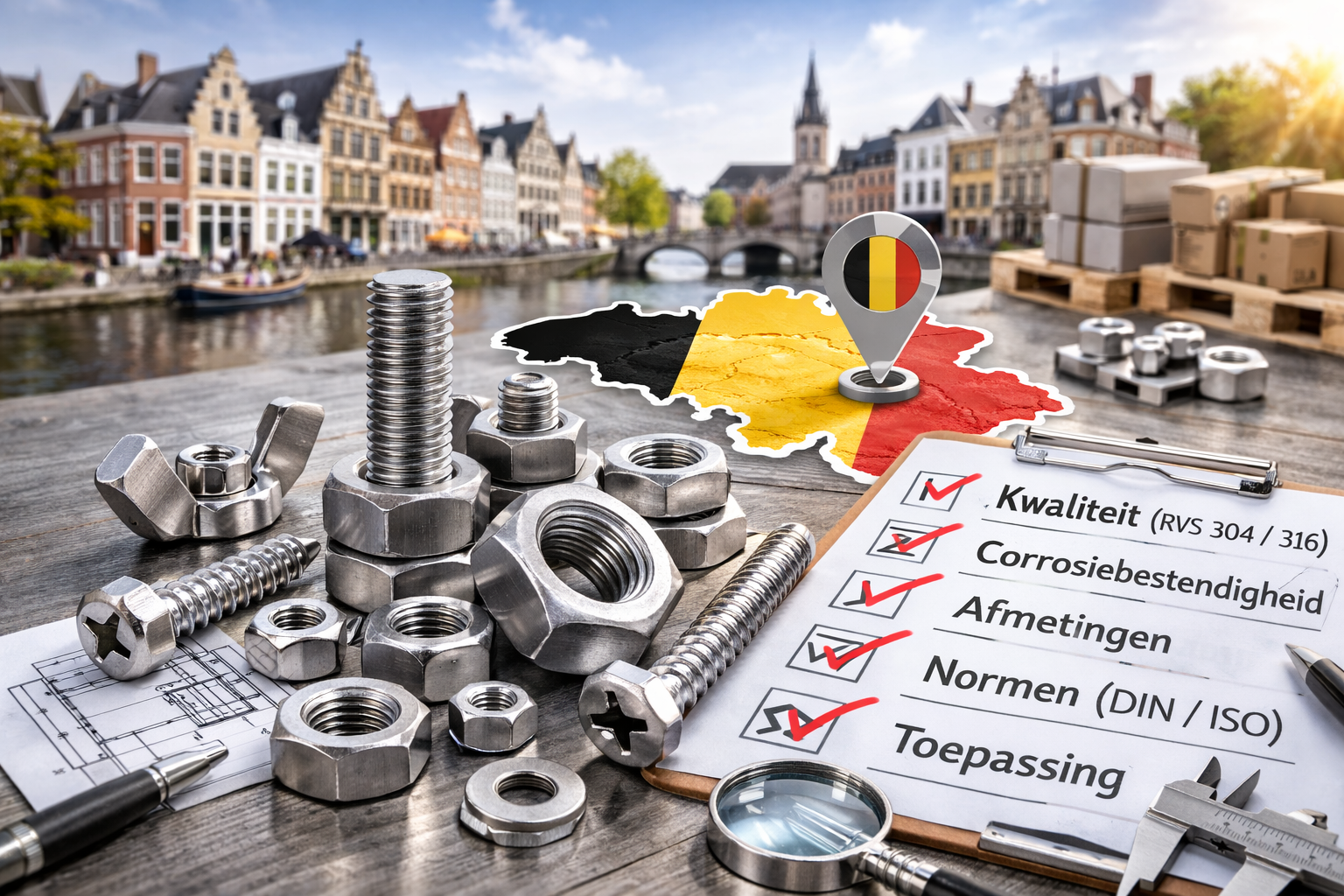 De juiste RVS bevestiging in Belgie kiezen: waar let je op?