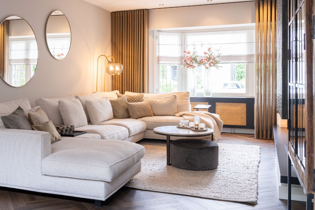 Lichtplan voor een luxe zitkamer: zo voorkomt u 3D-missers